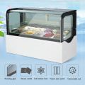 Commercial ice cream horizontal display cabinet popsicle table